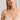 Front view of HANRO Cotton Soft Cup Bra in nude color with wireless molded cups in breathable Pima cotton
