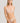 Front view of HANRO Cotton Soft Cup Bra in nude color with wireless molded cups in breathable Pima cotton
