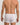 Back view of the HANRO Cotton Superior Boxer Brief featuring a longer leg and smooth fit in white