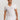 HANRO Cotton Superior Fitted V-Neck T-Shirt in white for men in mercerized Egyptian cotton with a slim fit and broad V-neck, front view.