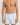 HANRO Fancy Woven Cotton Boxer in light blue for men with a relaxed fit, button fly, and elastic waistband, front view.