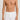 HANRO Fancy Woven Cotton Boxer in white for men with a relaxed fit, button fly, and elastic waistband, front view.