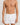 HANRO Fancy Woven Cotton Boxer in white for men with a relaxed fit, button fly, and elastic waistband, front view.