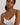 HANRO white seamless V-neck camisole in mercerized cotton with satin trim and adjustable straps, perfect for layering or wearing alone.