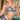 Woman wearing I.D. Sarrieri Blooming Desire navy lace bra and brief, front view