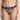 Close-up of I.D. Sarrieri Blooming Desire navy-deep blue lace thong