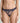 Close-up of I.D. Sarrieri Blooming Desire navy-deep blue lace thong