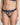 Close-up of I.D. Sarrieri Blooming Desire navy-deep blue lace thong