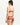 Back view of red lace balconette bra showing adjustable straps and scalloped brief edge
