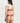 Back view of red lace suspender belt showing hook-and-eye closure and strap placement