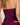 I.D. Sarrieri Royal Jewel Strapless Bustier in dark violet with structured silhouette(back)