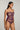 I.D. Sarrieri Royal Jewel Strapless Bustier in Dark Violet with structured silhouette(front)