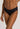 Invisible cotton black hi-cut brief with seamless fit, ultra-flat edges, and breathable cotton-elastane blend for everyday comfort.