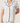 Model wearing Jolene Short Pajama Set in Anchor Print, front view showing button-down top and shorts