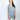 Jolene Night Owl short pajama set with ruffled piping, short-sleeve top, and longer shorts in breathable bamboo fabric.