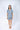 Jolene Night Owl short pajama set with ruffled piping, short-sleeve top, and longer shorts in breathable bamboo fabric.