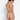 Back view of Lise Charmel Revelation Beauté sheer tulle thong in nude color