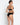Back view of Lise Charmel Sensation Plaisir Bra in black showing fine adjustable straps and band closure
