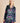 Silk long pajama set in Madison floral print with pearl buttons and ivory piping, featuring Olivia von Halle’s signature Lila silhouette.
