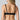Marie Jo Avero seamless non-padded bra in black with underwire, check fabric, and daisy straps.