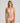 Marie Jo Avero seamless non-padded bra in nude with underwire, check fabric, and daisy straps.