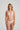 Marie Jo Avero seamless non-padded bra in nude with underwire, check fabric, and daisy straps.