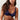 Marie Jo Jereme half-padded plunge bra in Sapphire Blue with checkered texture and flattering demi-cups for lift and comfort.