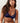 Marie Jo Jereme half-padded plunge bra in Sapphire Blue with checkered texture and flattering demi-cups for lift and comfort.