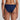 Marie Jo Jereme Rio Briefs in Sapphire Blue with checkered texture and seamless finish for smooth, stylish comfort.