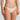Marie Jo thong in cafe with feather-light tulle and seamless finish for an invisible, soft, and elegant everyday fit.