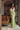 Front view of Marjolaine Carmela Long Dress in Mulberry silk satin with elegant spaghetti straps in white and teal