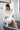 Nora Racerback Chemise in ivory with sheer lace and stretch lace racerback in breathable bamboo fabric