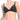 Original Black plunge bra with recycled mesh, contour cups, and Italian lace trim. Deep neckline with adjustable straps and natural lift.
