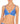 Original Pool Blue plunge bra with recycled mesh, contour cups, and Italian lace trim. Deep neckline with adjustable straps and natural lift.