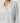 Pluto Abbey women's light gray button-down pajama shirt made from a soft cotton modal blend with a relaxed fit.