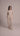 Video of Model wearing Pluto Egonda Cotton Pajama Set showing button-down top, lace pocket, and full-length pants