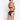 Back view of Revelation Beauté Full Cup Bra in black showing sheer band and supportive structure
