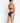 Back view of Revelation Beauté Full Cup Bra in black showing sheer band and supportive structure