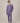 Violaceous ribbed joggers with soft drape, cuffed hems, and pockets in breathable bamboo fabric for a flattering, easy fit.