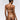 Back view of Sarda Shay non padded strapless bra in silver with smooth strapless band and sheer design