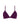 Flat lay of Sensation Plaisir Triangle Bra in purple by Lise Charmel with triangle cups and slim straps