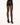Black sheer shaping tights with smoothing panty section, reinforced toes, and soft waistband for comfort under slim-fitting clothing.