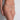 Sheer beige tanga brief with gold charm, embroidered front tulle, and soft fabric back for zero VPL and modern, sexy comfort.
