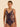 Midnight blue embroidered tulle bodysuit with deep plunge, bow details, and sheer tulle bottom