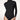 Model wearing Wolford Colorado String Body in black showing roll-neck and smooth exterior finish