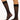Model wearing Wolford Individual 10 Knee-Highs in black showing matte sheer finish and comfort band