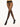 Model wearing Wolford Individual 20 Tights in black showing sheer matte finish and soft waistband