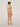 Back view of the Wolford Pure 3W Skin Bra in Fairly Light showcasing adjustable bonded straps, a flat closure, and a smooth seamless design.