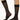 Model wearing Wolford Satin Touch 20 Knee-Highs in black showing sheer finish and comfort band