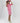 Frenchie short lounge set in pink